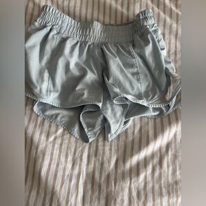 lululemon athletica Light Blue Athletic Running Shorts